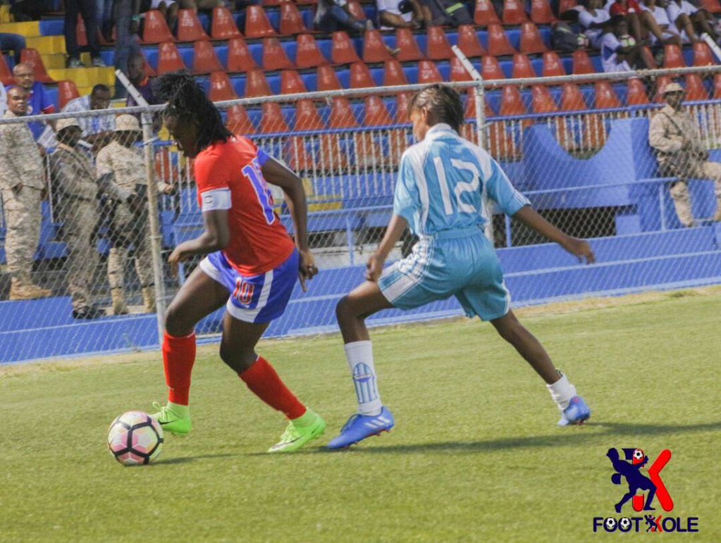 COUPE CARIBEENNE – U20 FEMININE : HAITI DÉMARRE TRÈS FORT FACE À ST KITTS & NEVIS