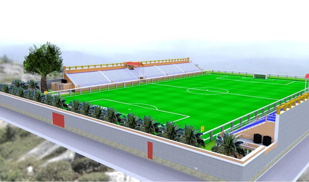 FOOTBALL – INFRASTRUCTURES : BIENTÔT DES GRADINS AU PARC NOTRE DAME DE OUANAMINTHE