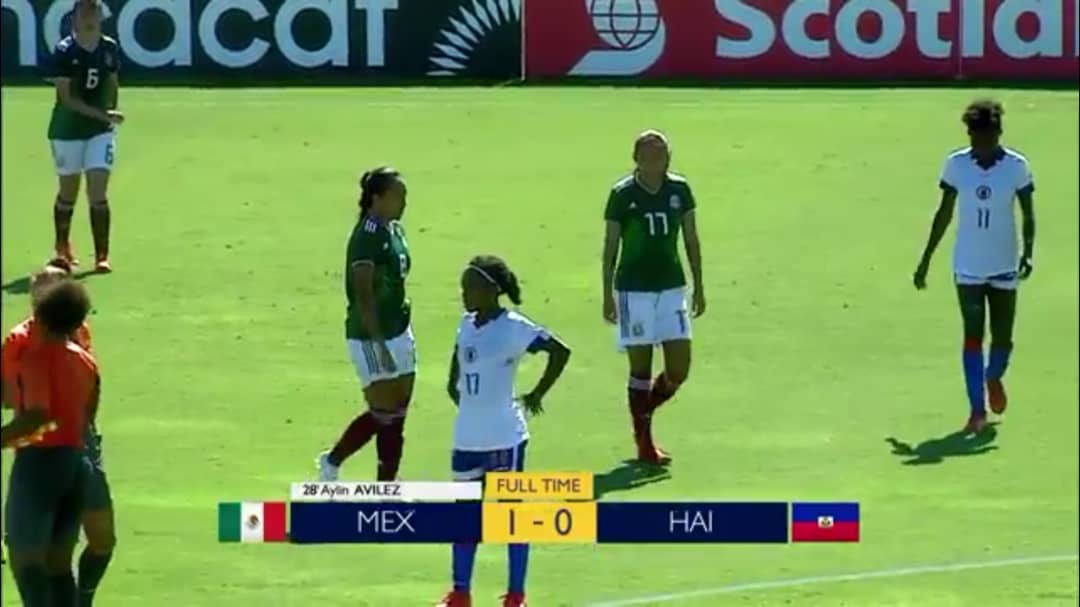 CONCACAF U15 FILLES: DÉFAITE DES FILLES DE WILNER LAMARRE.