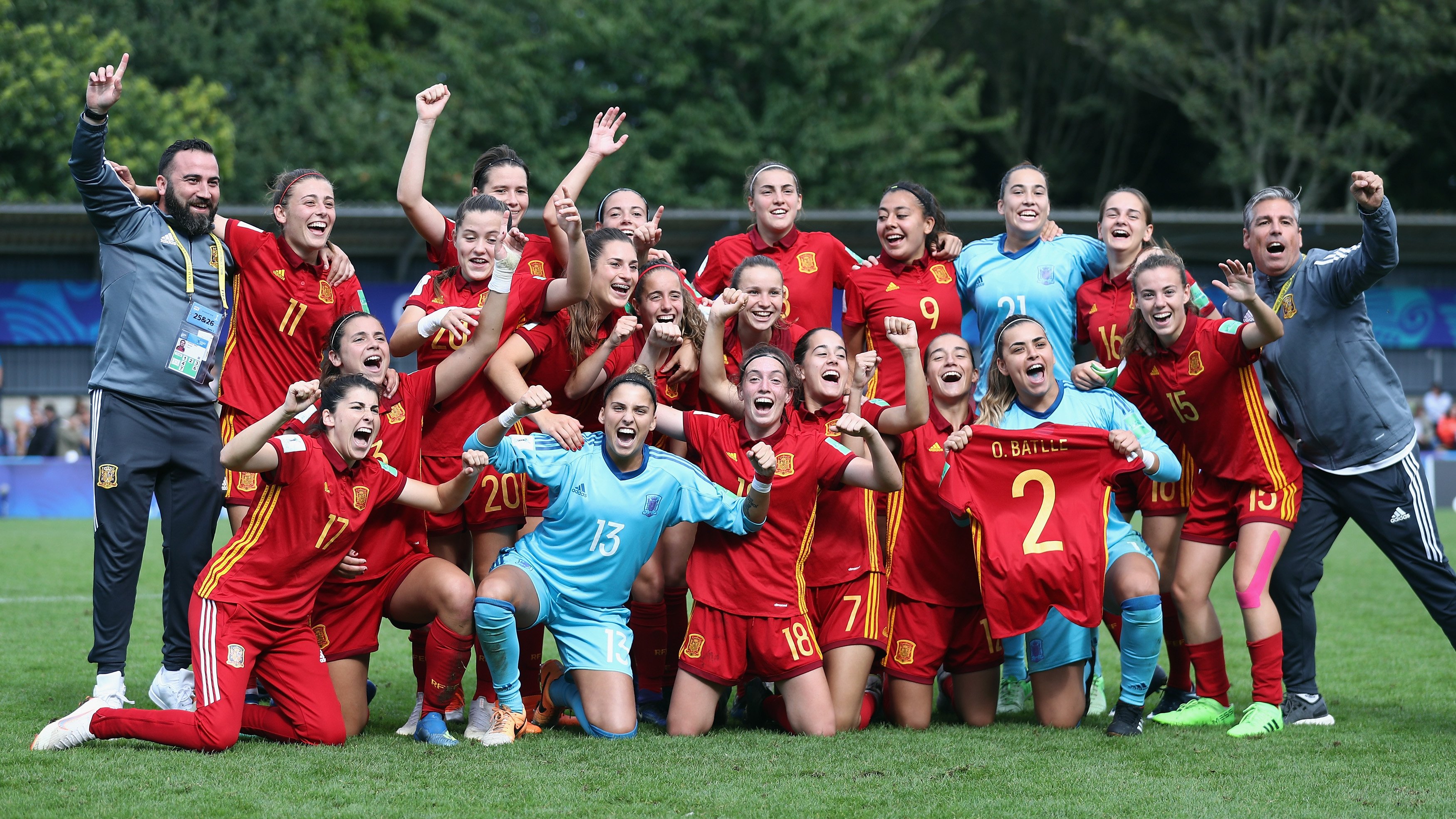 FOOTBALL FÉMININ – MONDIAL U-20 : L’ESPAGNE EN DEMI-FINALE POUR LA PREMIÈRE FOIS