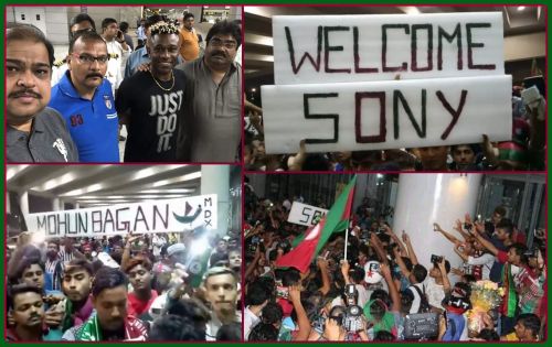 FOOT – EXPATRIÉS : SONY NORDÉ ACCUEILLI EN ROI À MOHAN BAGAN.