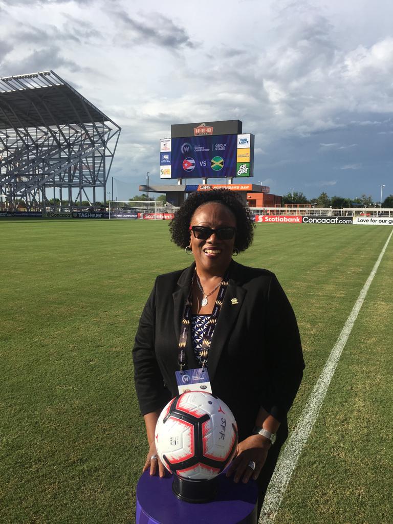 MONIQUE ANDRÉ PREMIÈRE HAÏTIENNE COMMISSAIRE DE LA CONCACAF