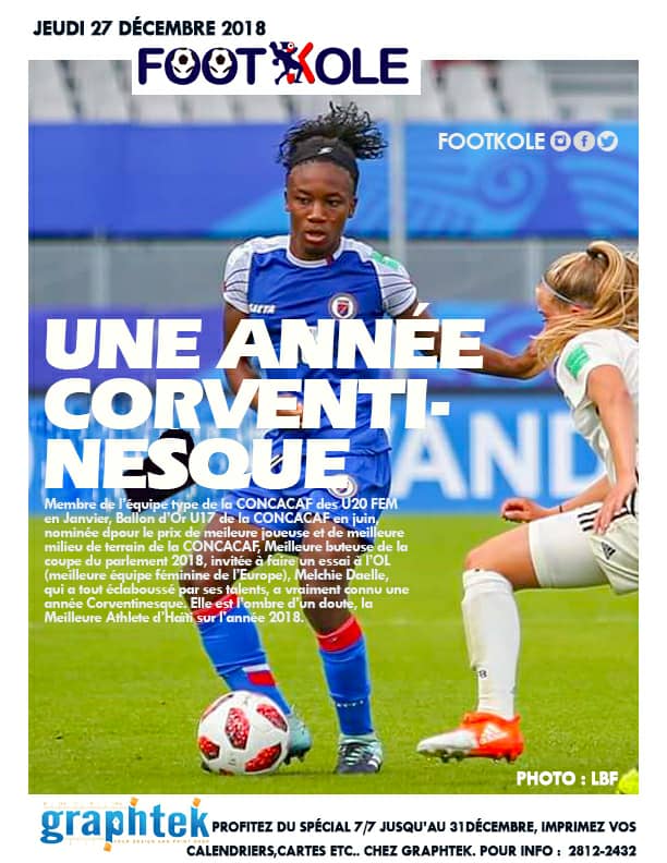 FOOT FÉMININ: 2018, UNE ANNÉE HAUTEMENT CORVENTINESQUE