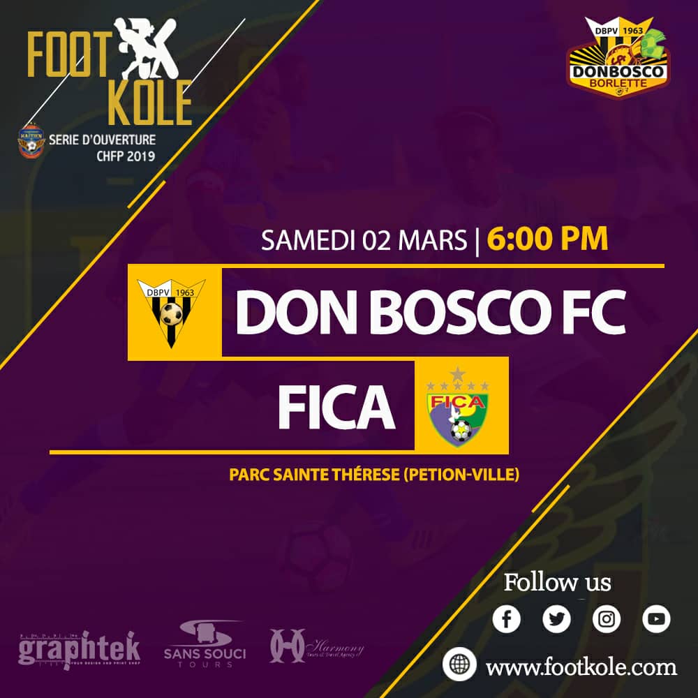 DON BOSCO – FICA : UN CLASSIQUE POUR DÉBUTER