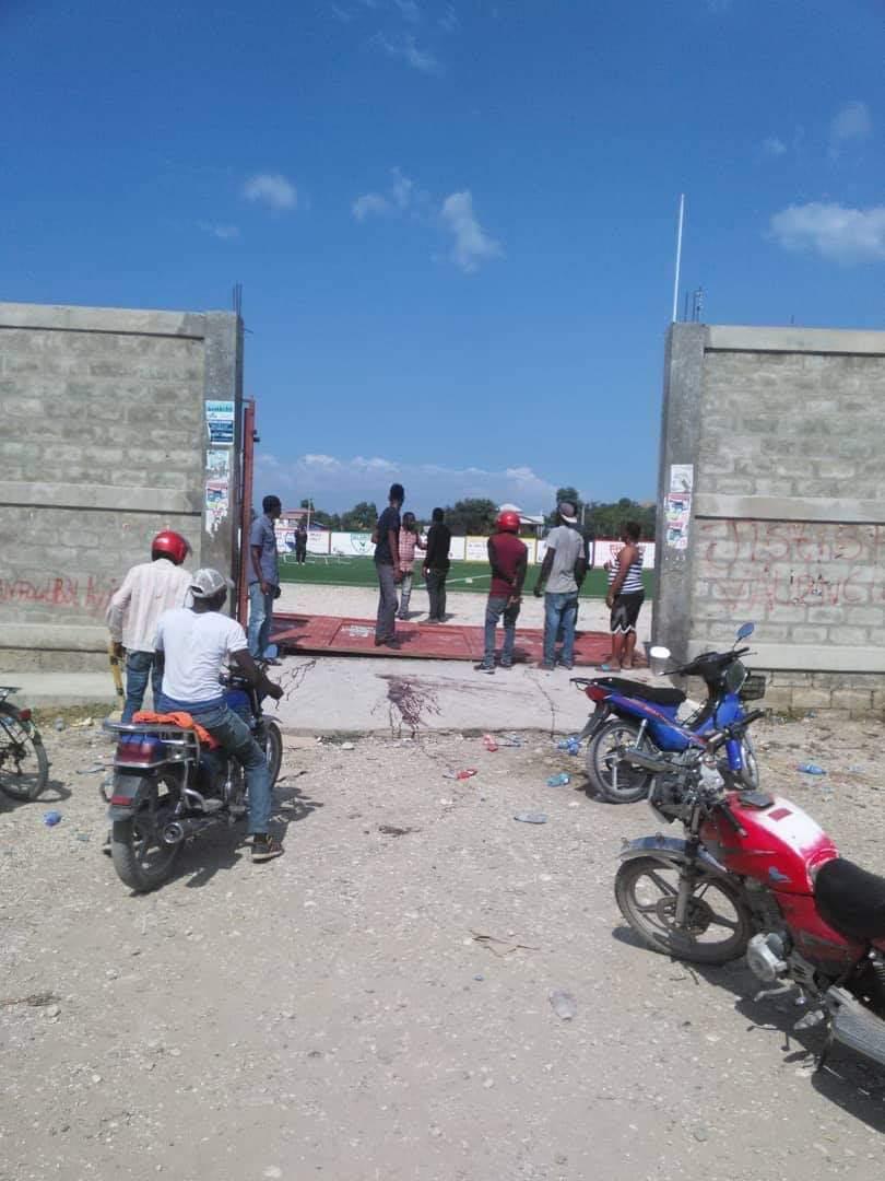 CHFP 2019 – INCIDENTS : LE PARC GERARD CHRISTOPHE VANDALISÉ AVANT LE MATCH CAVALY-ARCAHAIE