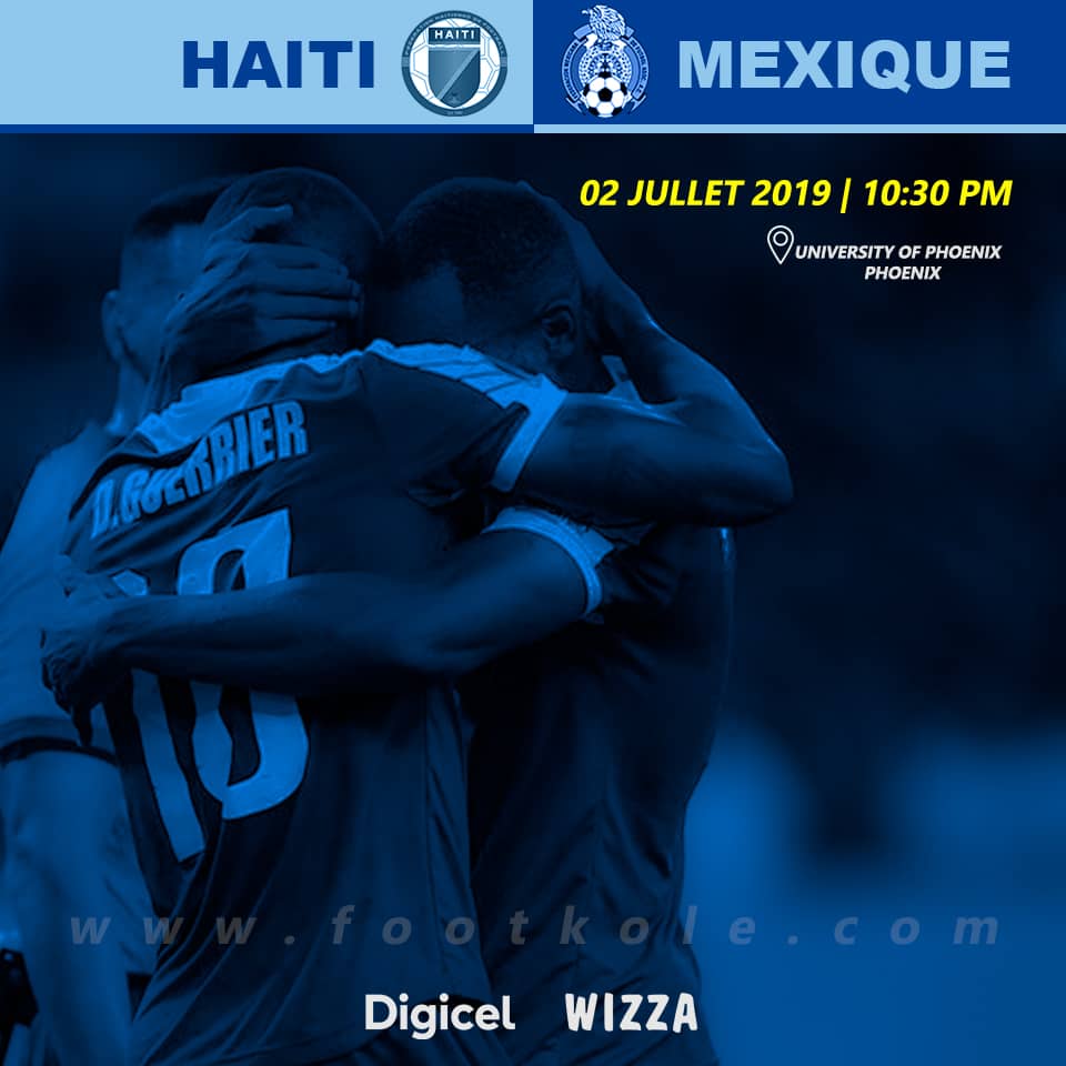 GOLD CUP 2019 – HAÏTI VS MEXIQUE : LE TEMPS N’EST-IL PAS VENU POUR BRISER LA CORDE ?