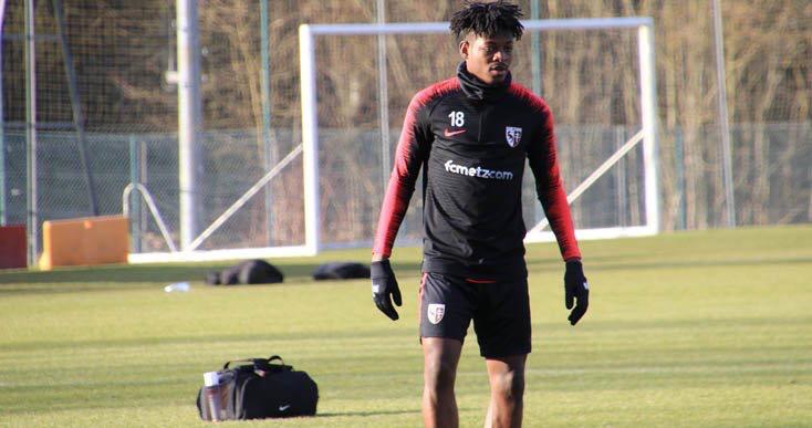 FOOTBALL EXPATRIÉS : LEVERTON PIERRE QUITTE LE FC METZ EN PRÊT