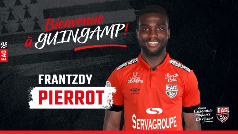 FOOTBALL- EXPATRIÉS : FRANTZDY PIERROT SIGNE EN LIGUE 2 FRANÇAISE