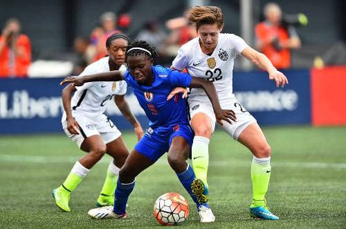 FOOTBALL FÉMININ – TOKYO 2020: “L’OBJECTIF C’EST DE SE QUALIFIER POUR LES JEUX OLYMPIQUES”, DIXIT NÉRILIA MONDÉSIR