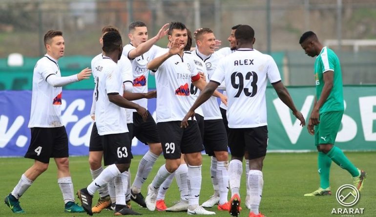 FOOT – EXPATRIÉS : L’ARARAT S’IMPOSE, LE FC LORI S’INCLINE