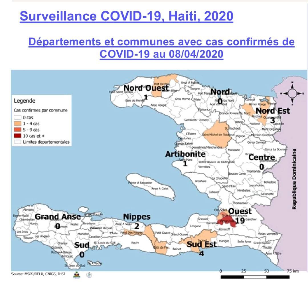 HAÏTI – COVID-19 : LE DÉPARTEMENT DE L’OUEST, FOYER DE LA PANDÉMIE EN HAÏTI ?