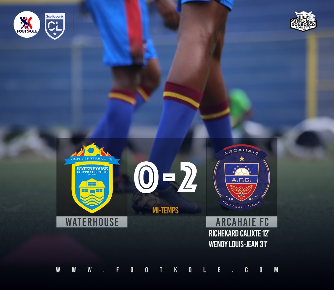 CONCACAF LEAGUE, WATERHOUSE VS AFC : LES HAÏTIENS MÈNENT (2-0) À LA PAUSE