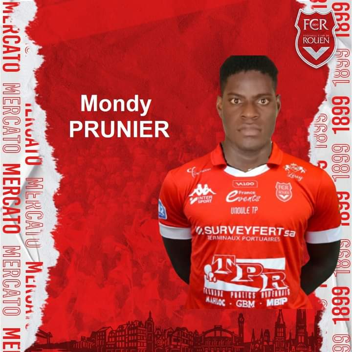 FOOT-TRANSFERT : LE JEUNE ATTAQUANT HAÏTIEN MONDY PRUNIER SIGNE EN FRANCE