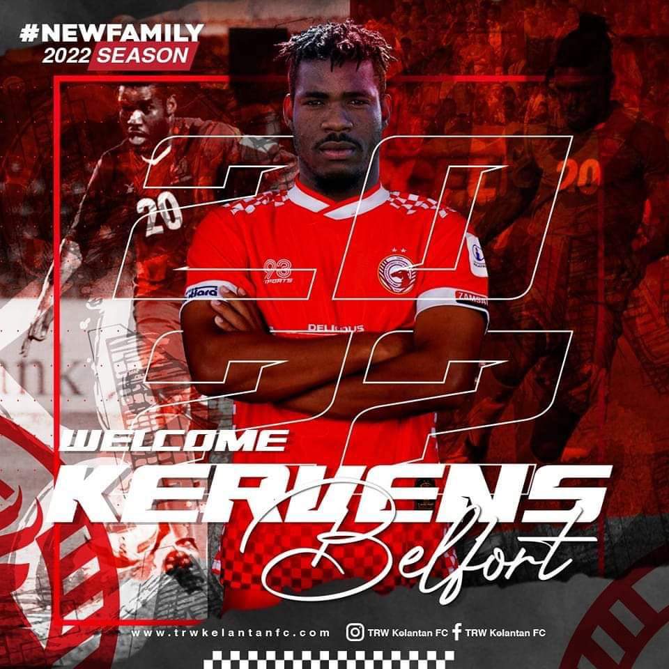 FOOTBALL TRANSFERT: BELFORT KERVENS FILS SIGNE AU MALAISIE