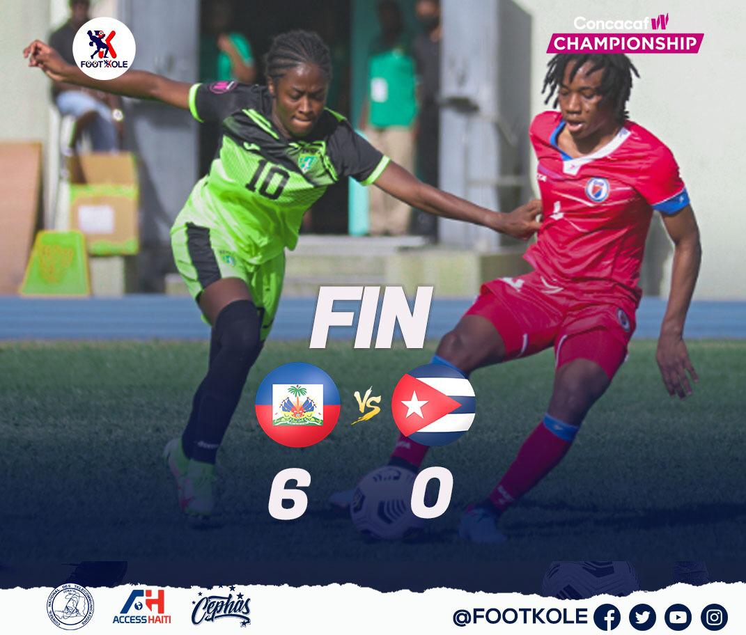 GOLD CUP FÉMININE: LES GRENADIÈRES TERRASSENT CUBA