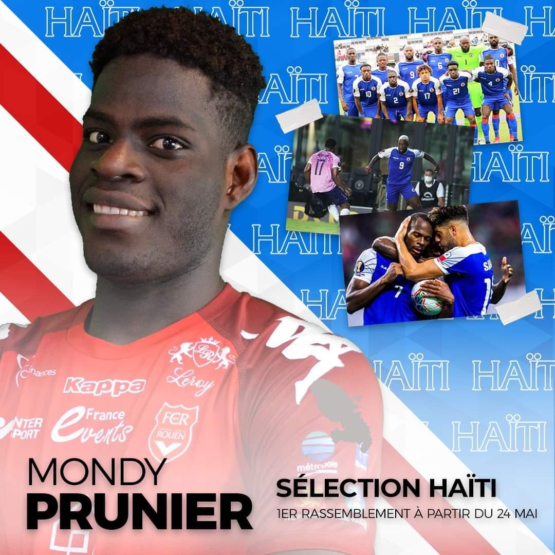 FOOT- SÉLECTION : MONDY PRUNIER APPELÉ POUR LA PREMIÈRE FOIS EN ÉQUIPE NATIONALE