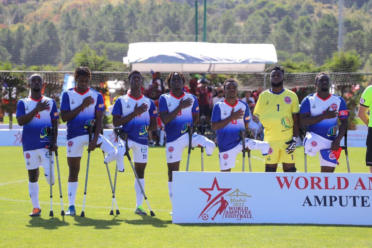 FOOTBALL- COUPE DU MONDE AMPUTÉE : L’ÉQUIPE HAÏTIENNE FILE EN ¼ DE FINALE