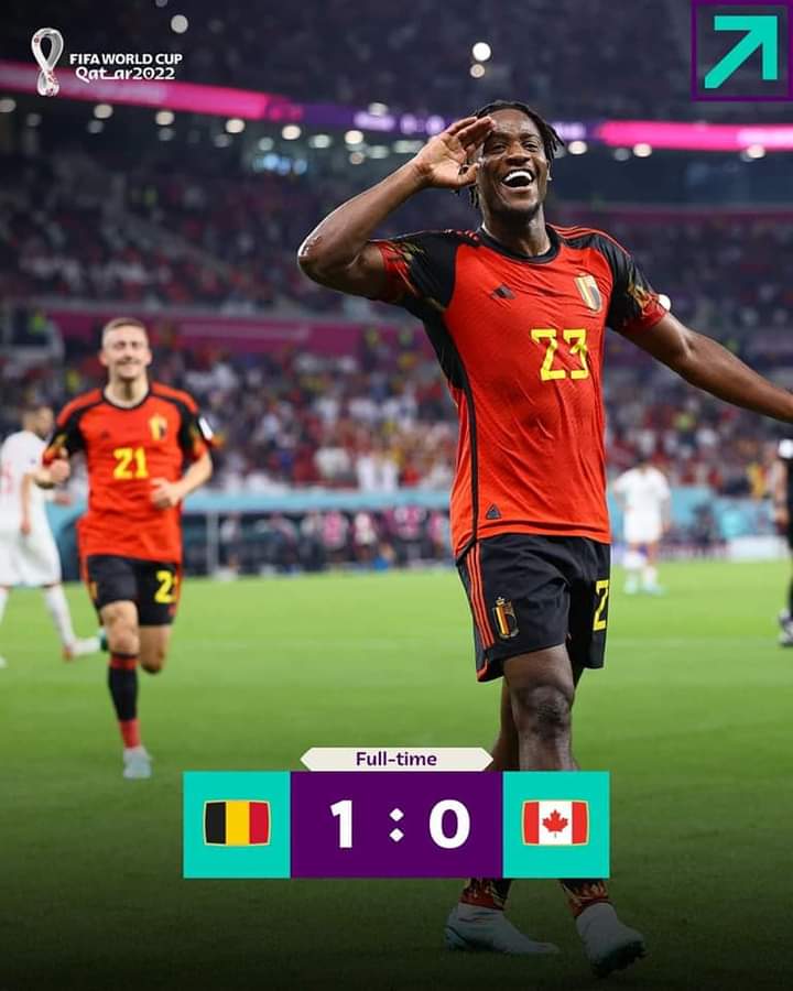 CDM-QATAR 2022 : LA STATISTIQUE HISTORIQUE QUE CACHE LA VICTOIRE DE LA BELGIQUE FACE AU CANADA 