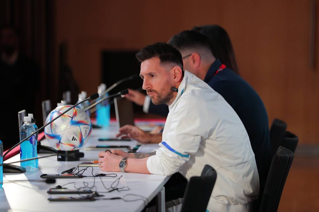 CDM-QATAR 2022 : LIONEL MESSI : “JE ME SENS BIEN PHYSIQUEMENT”