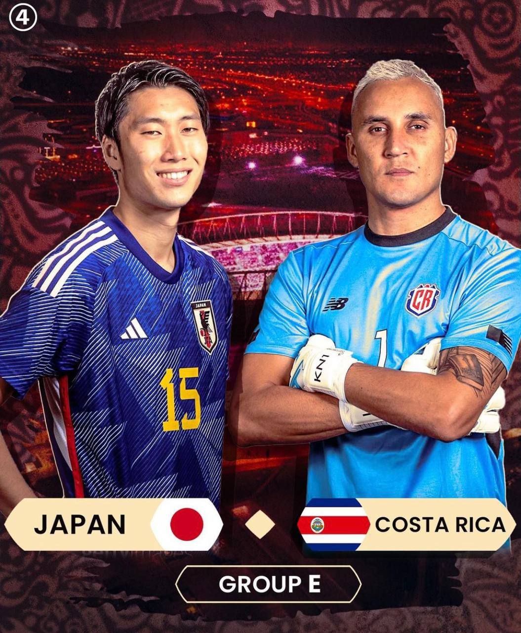 CDM-QATAR 2022 : VOICI LES COMPOSITIONS OFFICIELLES DU JAPON ET DU COSTARICA