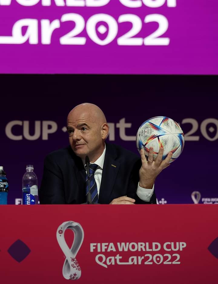 CDM-QATAR 2022 : LE PRÉSIDENT DE LA FIFA ANNONCE PLUSIEURS RÉFORMES