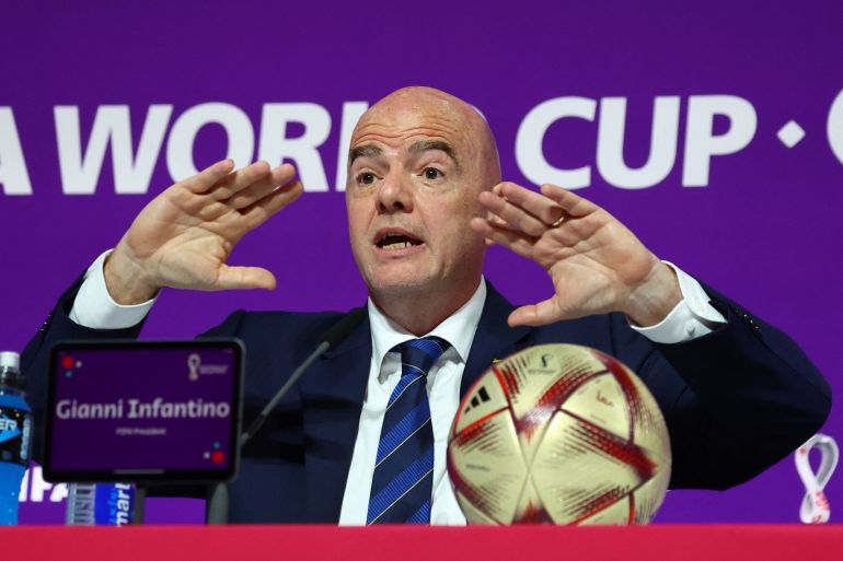 CDM-QATAR 2022 : GIANNI INFANTINO, PRÉSIDENT DE LA FIFA, FAIT SON BILAN