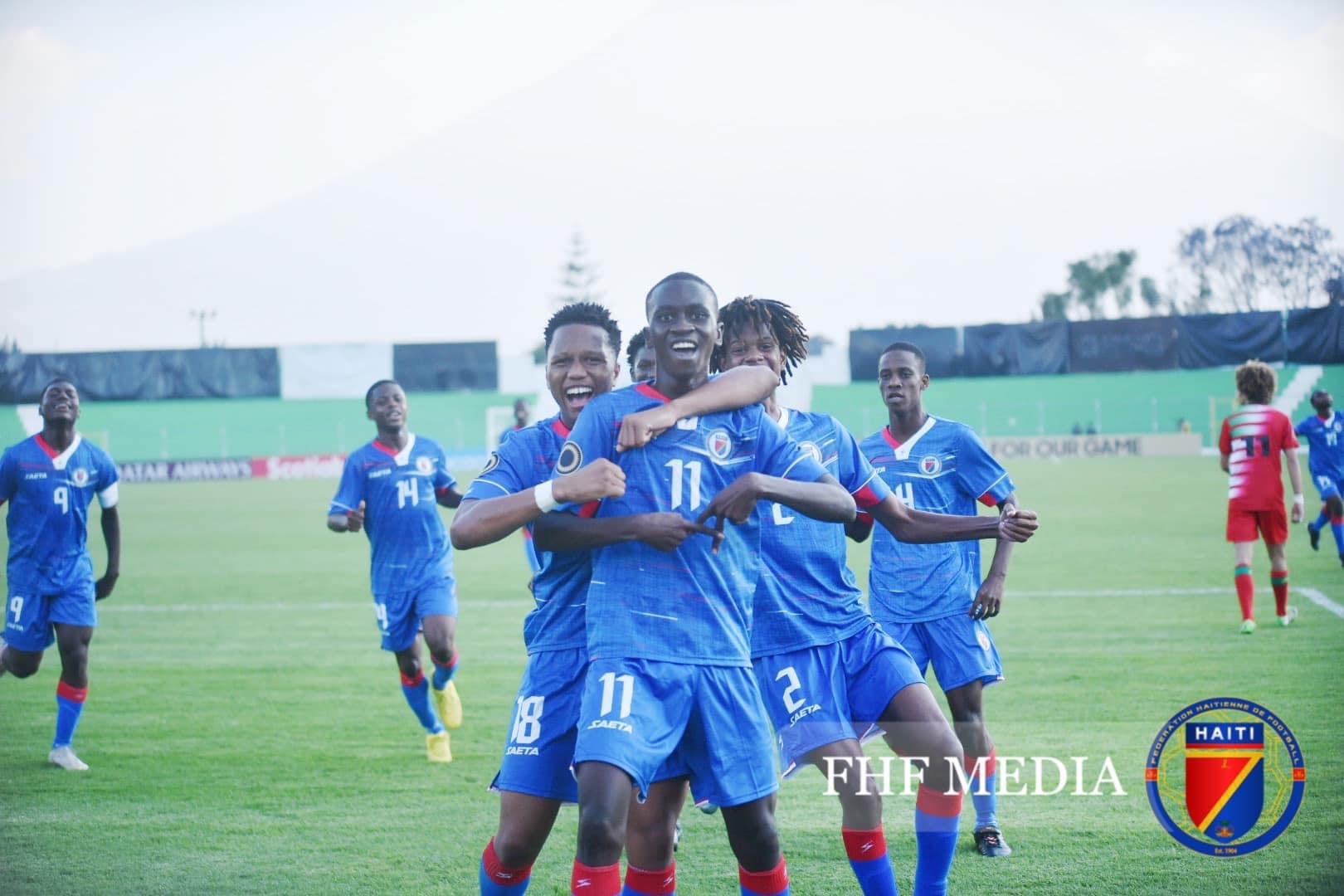 CONCACAF U-17 : L’ÉQUIPE HAÏTIENNE RÉAGIT