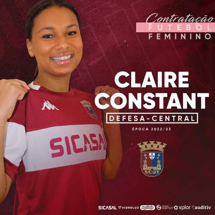 FOOT-TRANSFERTS : CLAIRE CONSTANT SIGNE EN D1 PORTUGAISE