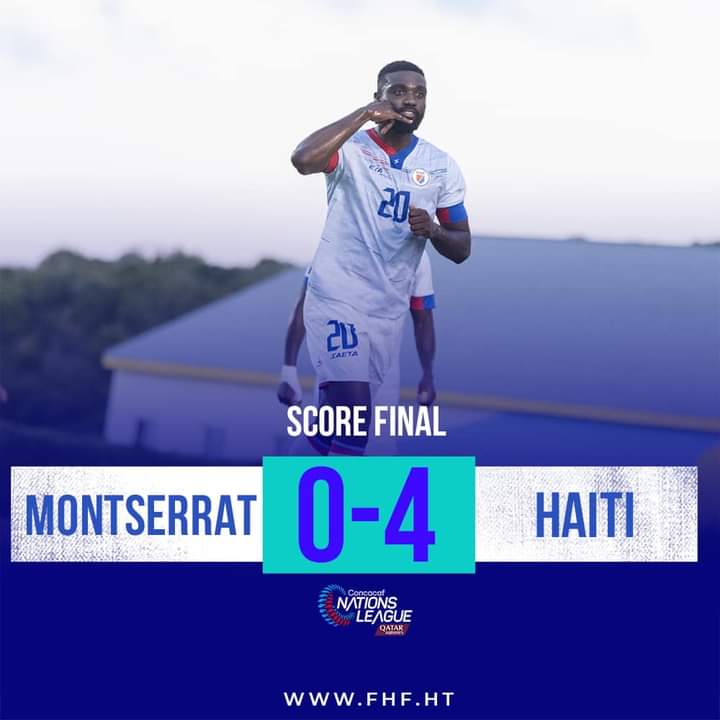 LIGUE DES NATIONS CONCACAF : HAÏTI FAIT BOUCHÉE DOUBLE