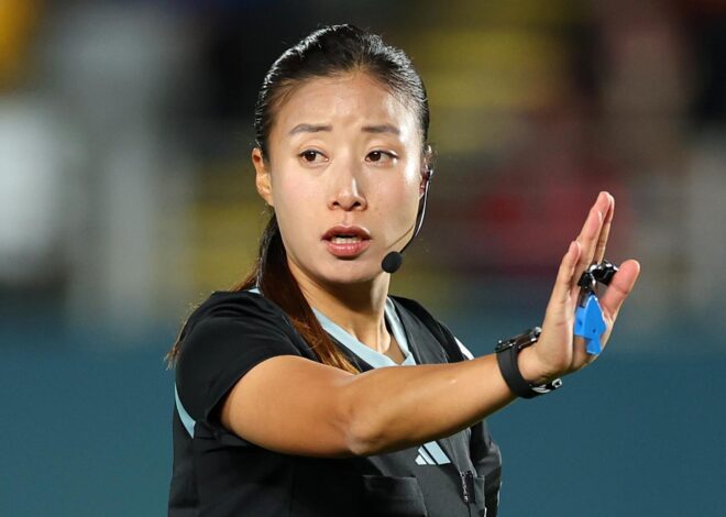 COUPE DU MONDE FÉMININE : LA SUD-CORÉENNE HYEON-JEONG AU SIFFLET DU MATCH HAÏTI-DANEMARK