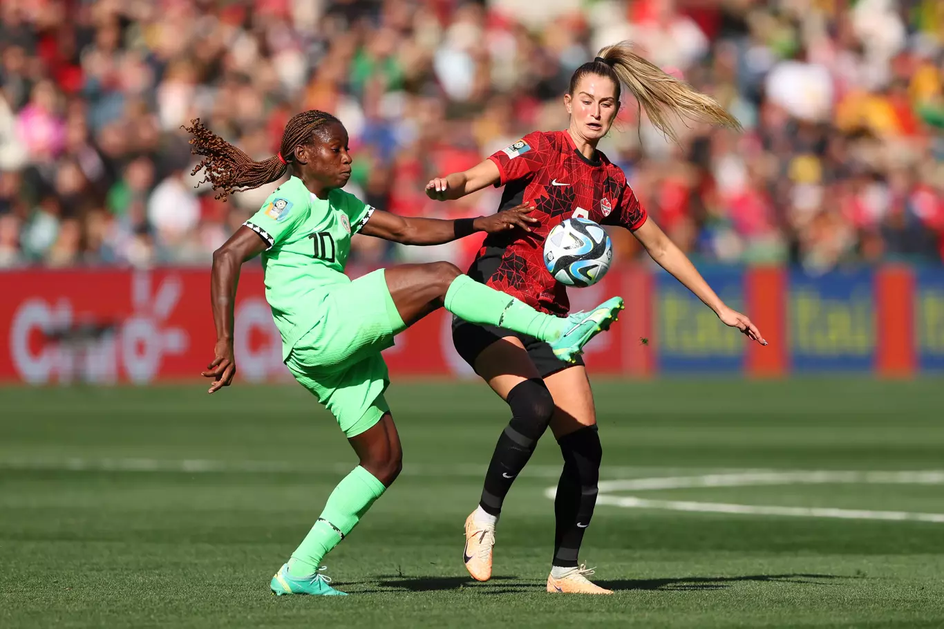 COUPE DU MONDE FÉMININE 2023 : LE NIGÉRIA ET LE CANADA DOS À DOS