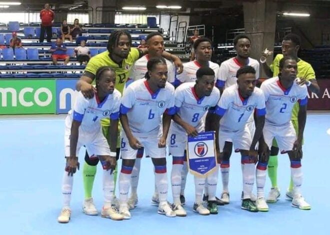 CONCACAF FUTSAL : À PEINE EMBARQUÉE, HAÏTI PREND DÉJÀ LA PORTE DE SORTIE