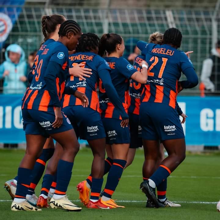 FOOTBALL – D1 ARKEMA : NERILIA MONDESIR PORTE LE MONTPELLIER HERAULT SC