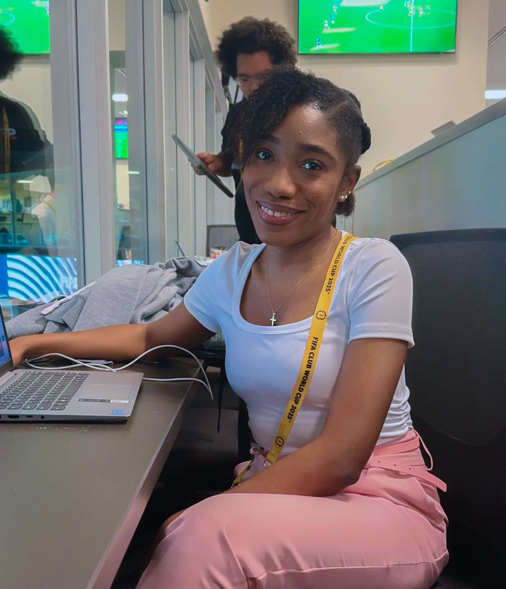 NATHALIE ANTOINE : Copa America, Gold Cup et Coupe du monde des clubs… et si la vraie star, c&rsquo;était elle?