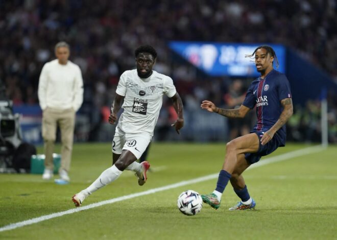 DIFFICILE VICTOIRE DU PSG CONTRE ANGERS D&rsquo;ARCUS CARLENS