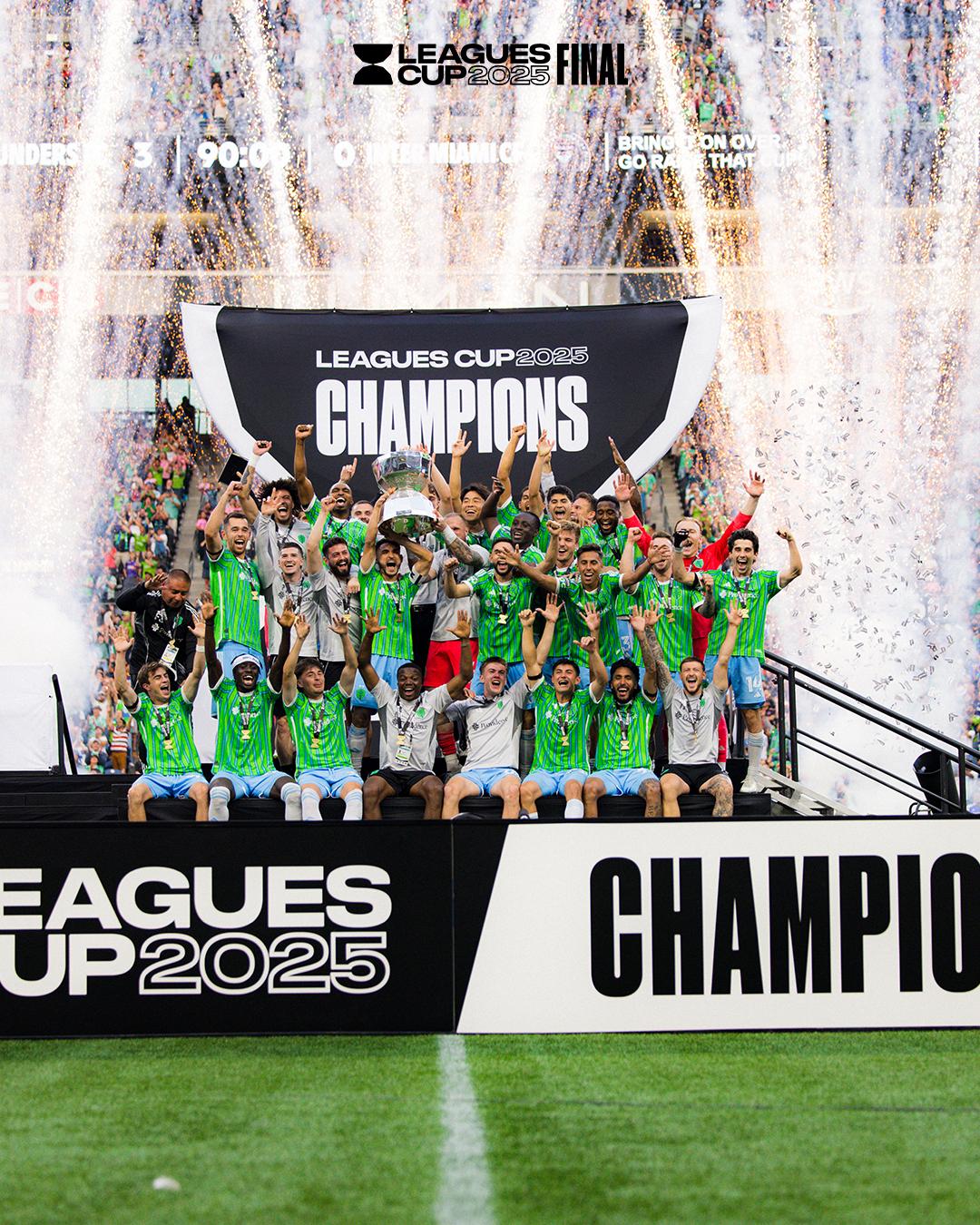 SEATTLE RIDICULISE L&rsquo;INTER MIAMI DE MESSI ET REMPORTE LA LEAGUES CUP