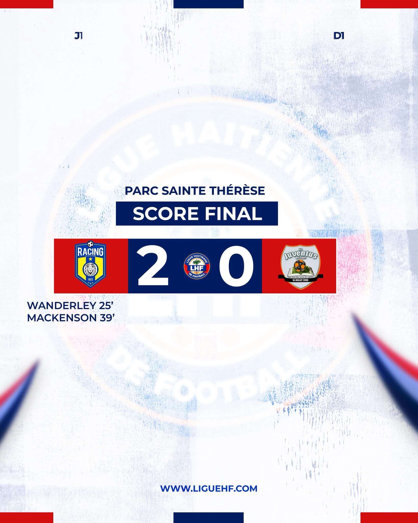 LIGUE HAÏTIENNE DE FOOTBALL : LA JUVENTUS FC DES CAYES TOMBE D&rsquo;ENTRÉE   