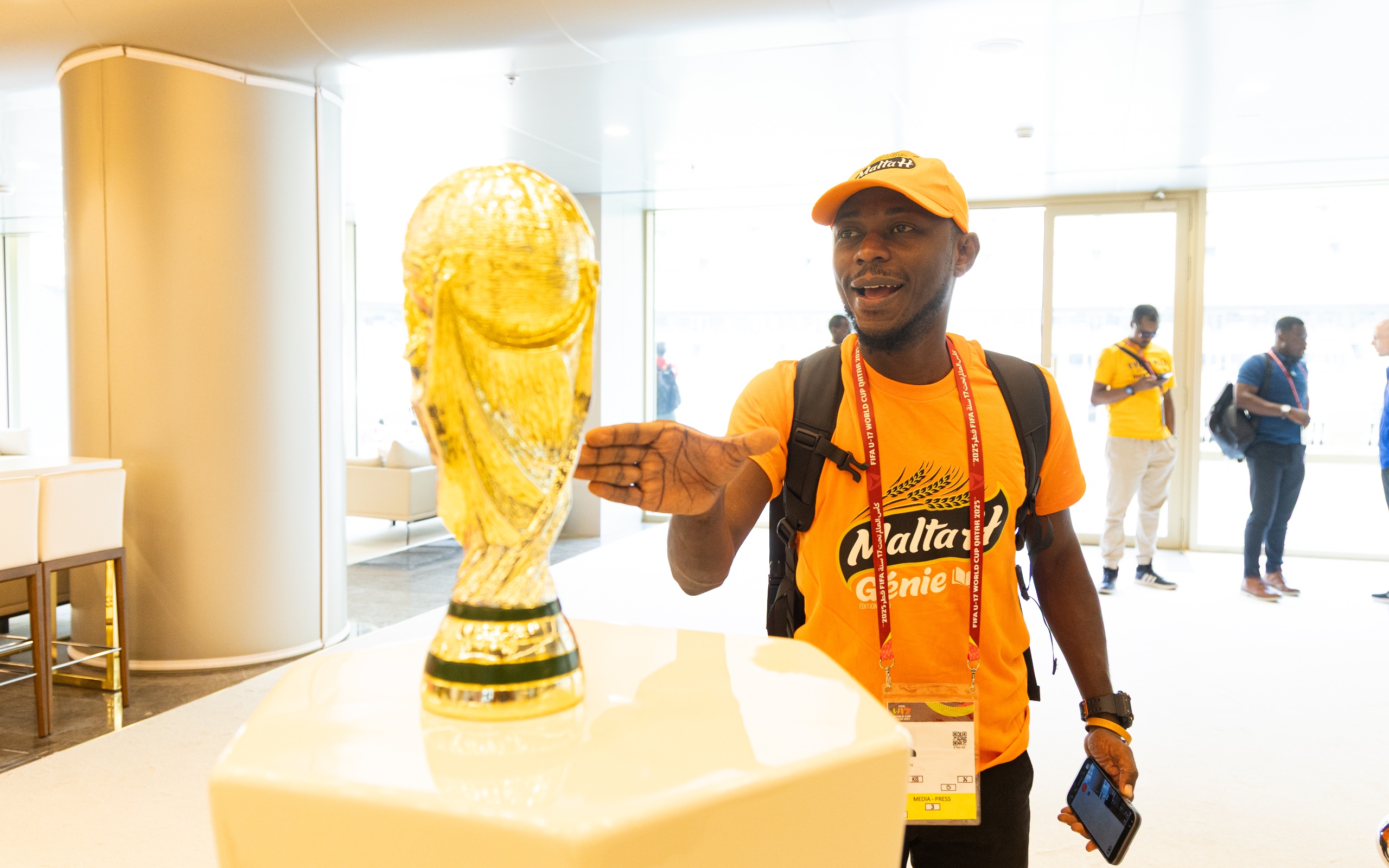 COUPE DU MONDE U-17 : MALTA H BRILLE AU QATAR À TRAVERS LUTHERSON LÉON ET FOOTKOLE